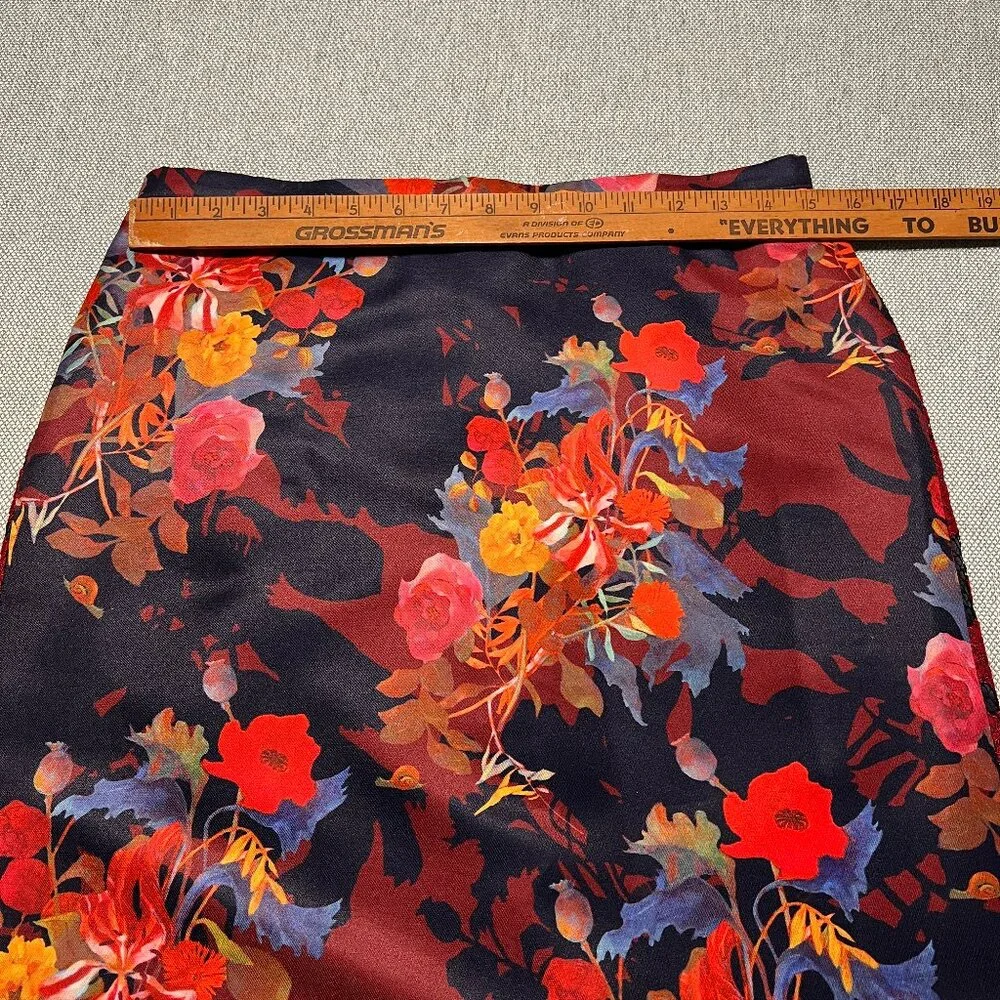 ANTHROPOLOGIE X LEIFSDOTTIR FLORAL LACE SKIRT SIZE 8 - Picture 9 of 11